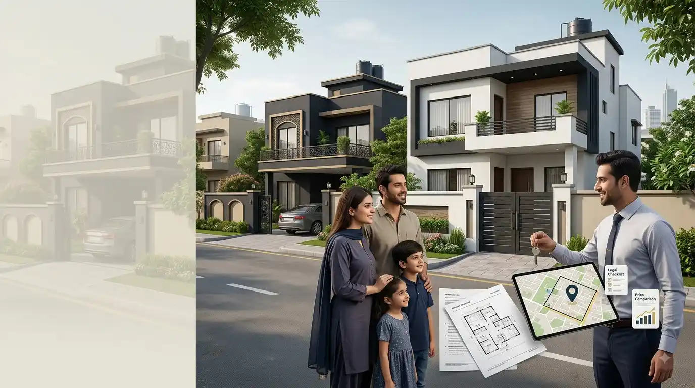 Looking for a house for sale in Karachi? Explore affordable houses, houses under 1 crore, urgent sale options, popular areas, prices, documents, and expert buying tips.