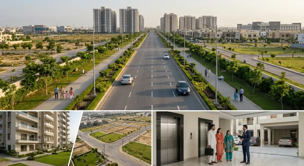 Housing Projects Near Jinnah Avenue Karachi
