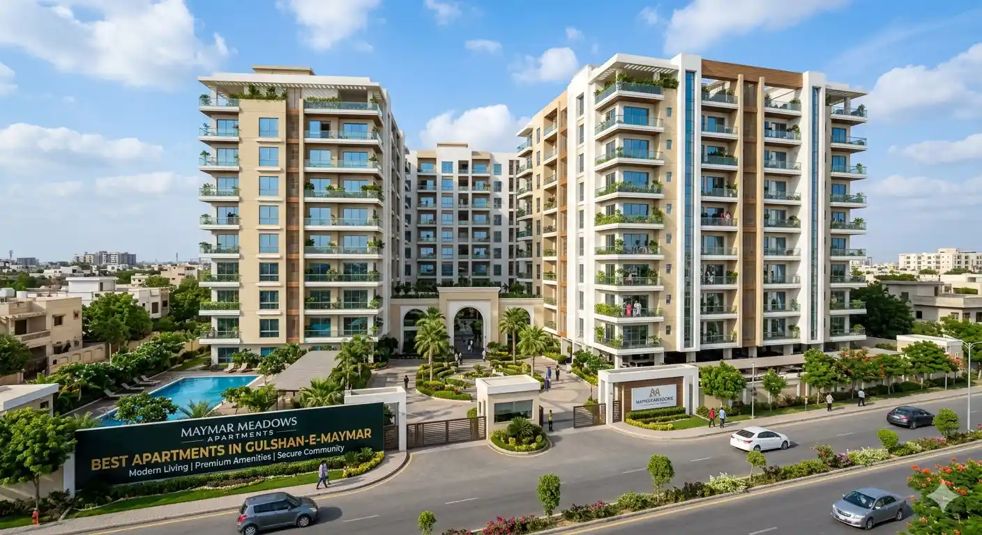 Explore the best apartments in Gulshan-e-Maymar with easy installment plans. Find affordable family apartments and smart investment opportunities in Karachi.