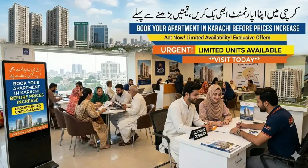 Book your apartment in Karachi before prices increase. Explore Al Rauf Gold Residency mega launch with easy installment plans and prime investment opportunities.