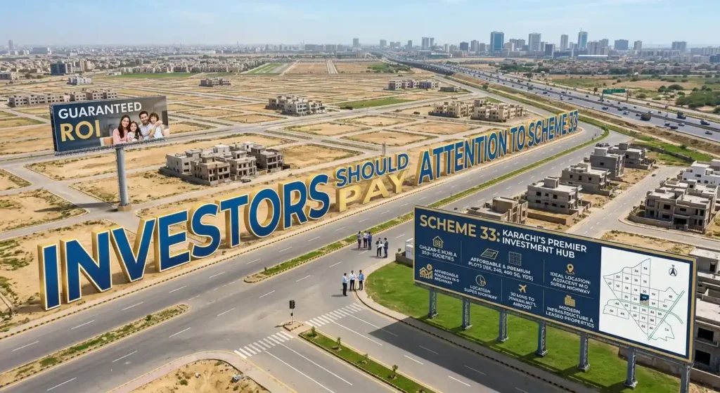 Discover why Scheme 33 is attracting investors across Karachi. Learn the top three reasons to invest, including affordability, infrastructure growth, and long-term appreciation potential.
