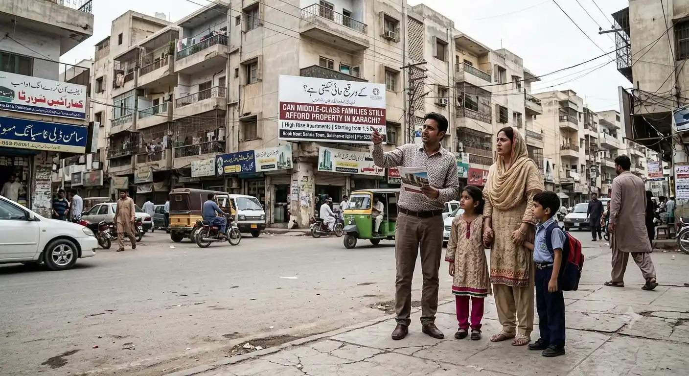 Can Middle-Class Families Still Afford Property in Karachi