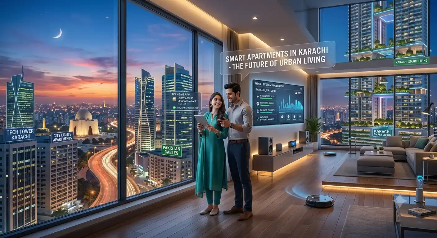 Smart Apartments in Karachi: The Future of Urban Living