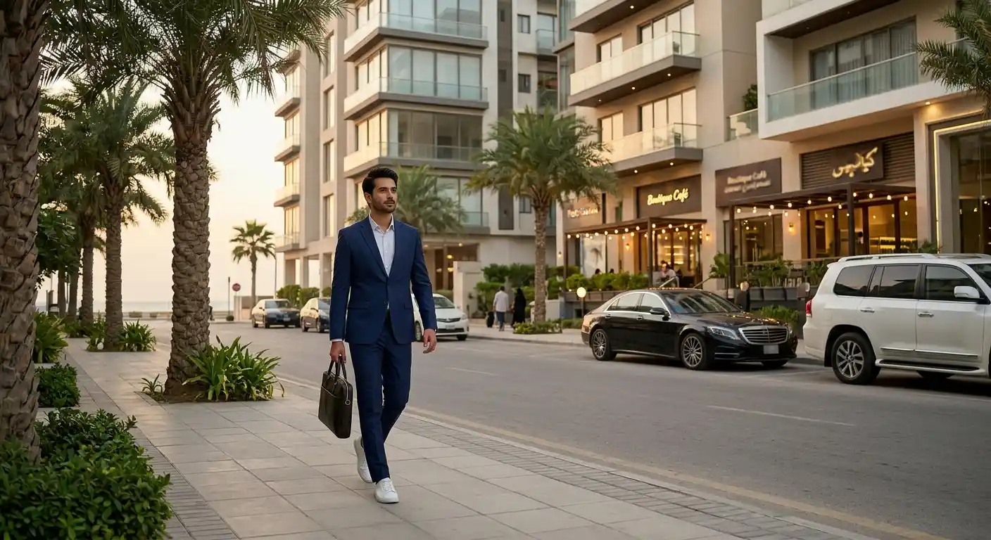Is Clifton Karachi a good place for young professionals? Explore apartments, cafés, lifestyle, connectivity, rental options and the best Clifton blocks for modern professionals in 2026.