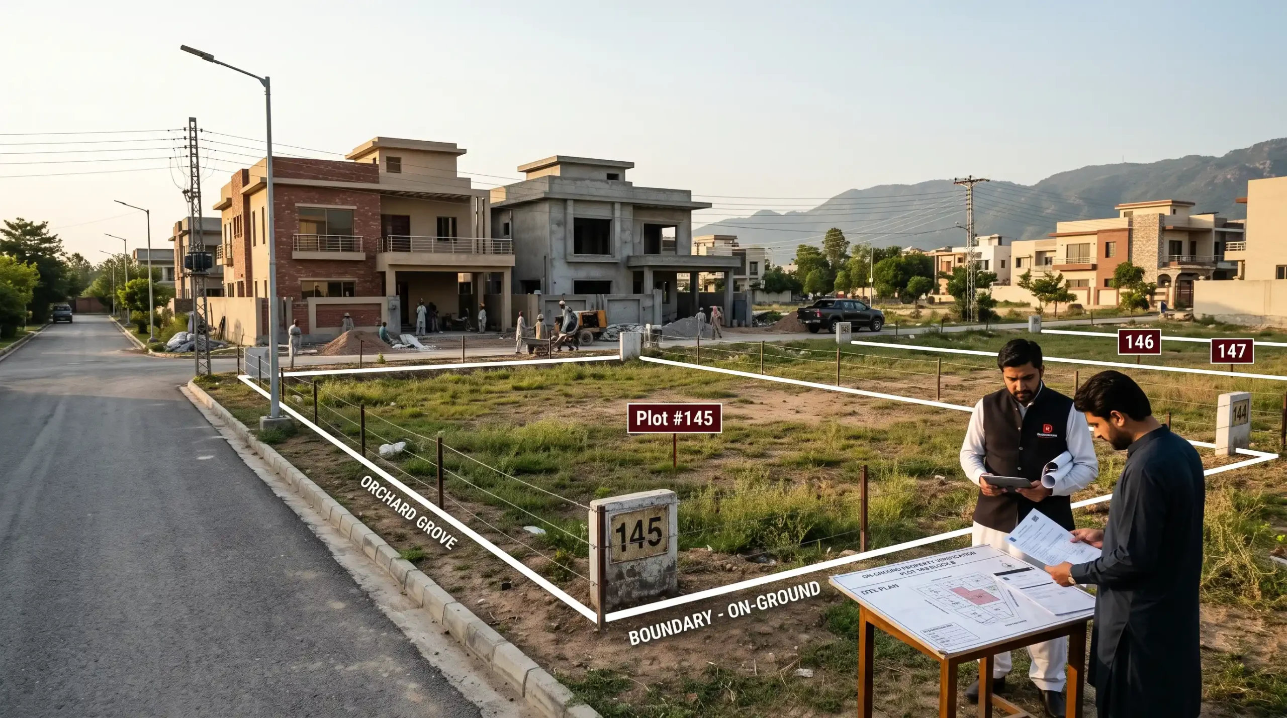 Learn what “on-ground” means in property, how on-ground plots differ from files and possession plots, and what buyers should verify before purchasing property.