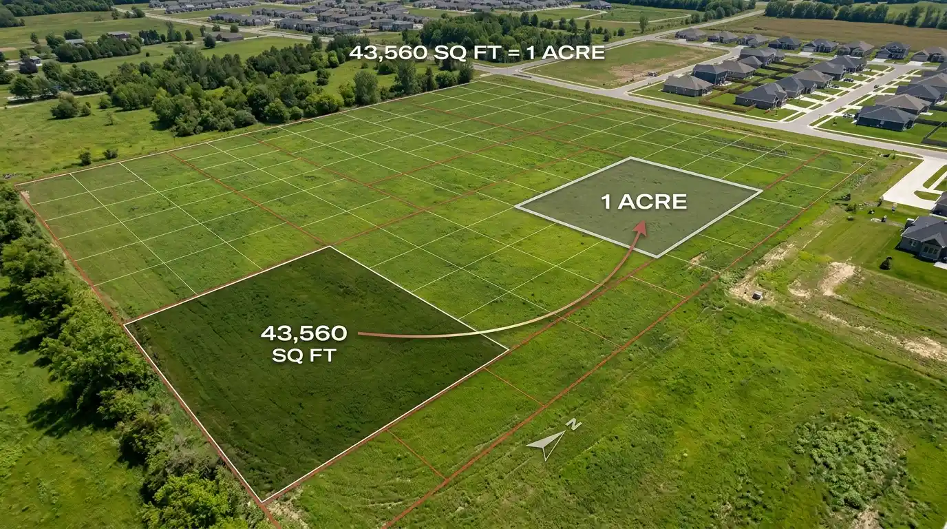 Use Al Rauf's free sqft to acres calculator to convert square feet into acres. Learn the conversion formula, common conversions, property measurements, and more.