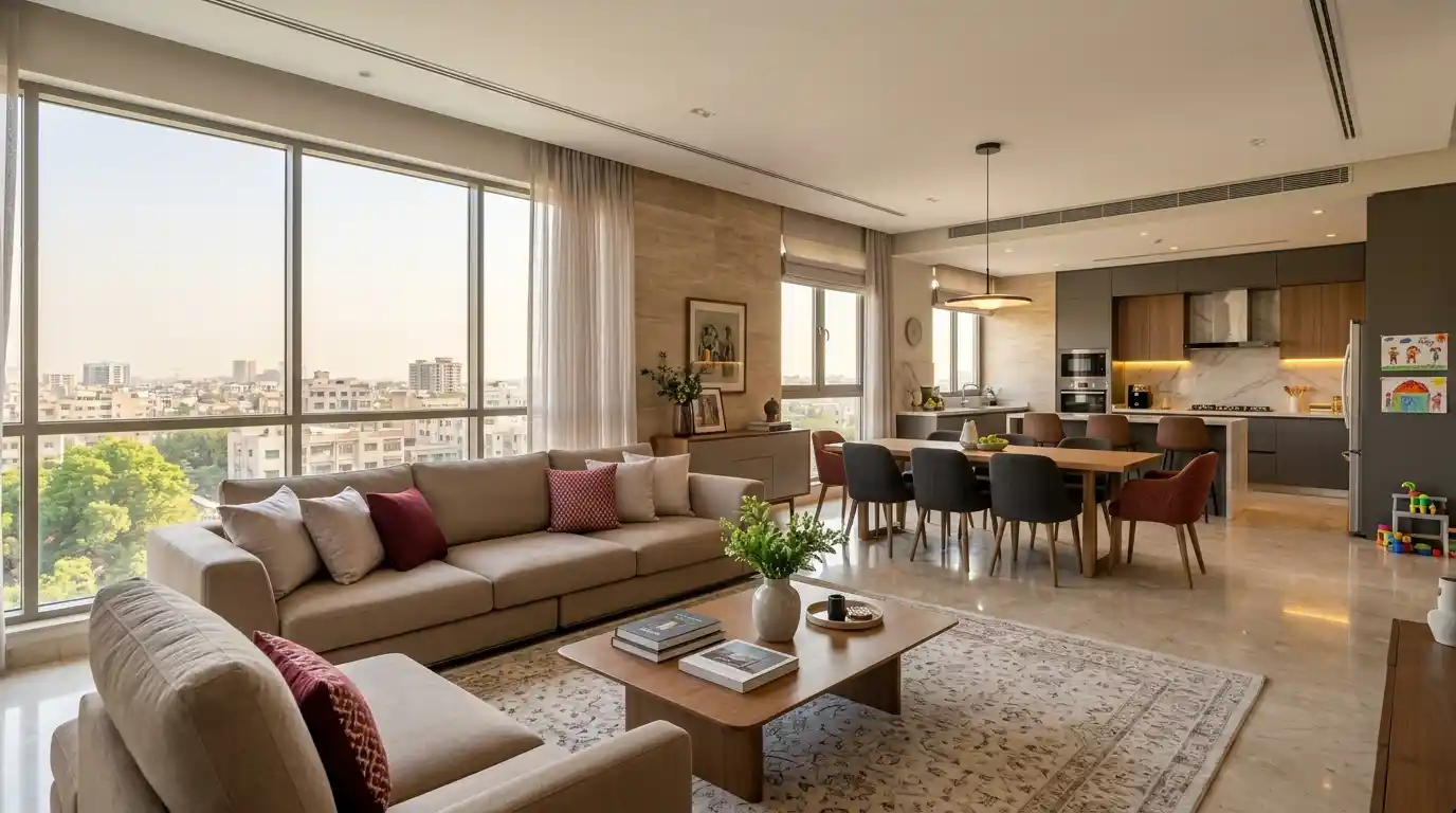 Discover what makes a family apartment suitable for comfortable living. Explore essential features, benefits, layouts and tips for choosing a family apartment in Karachi.