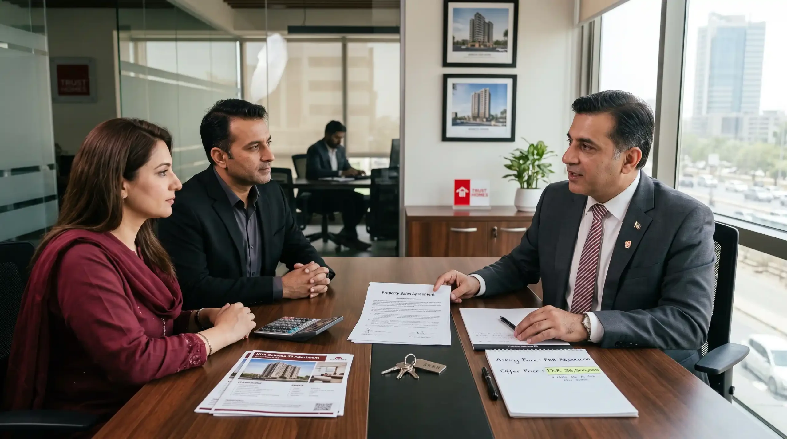 how to negotiate with property buyers